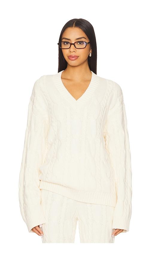 4th & reckless jordan jumper in cream.