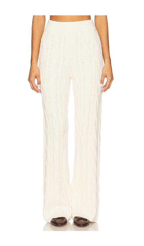 4th & reckless jordan trouser in cream.