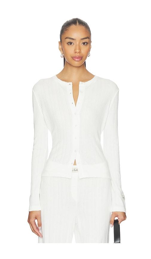 4th & reckless zoella top in white.