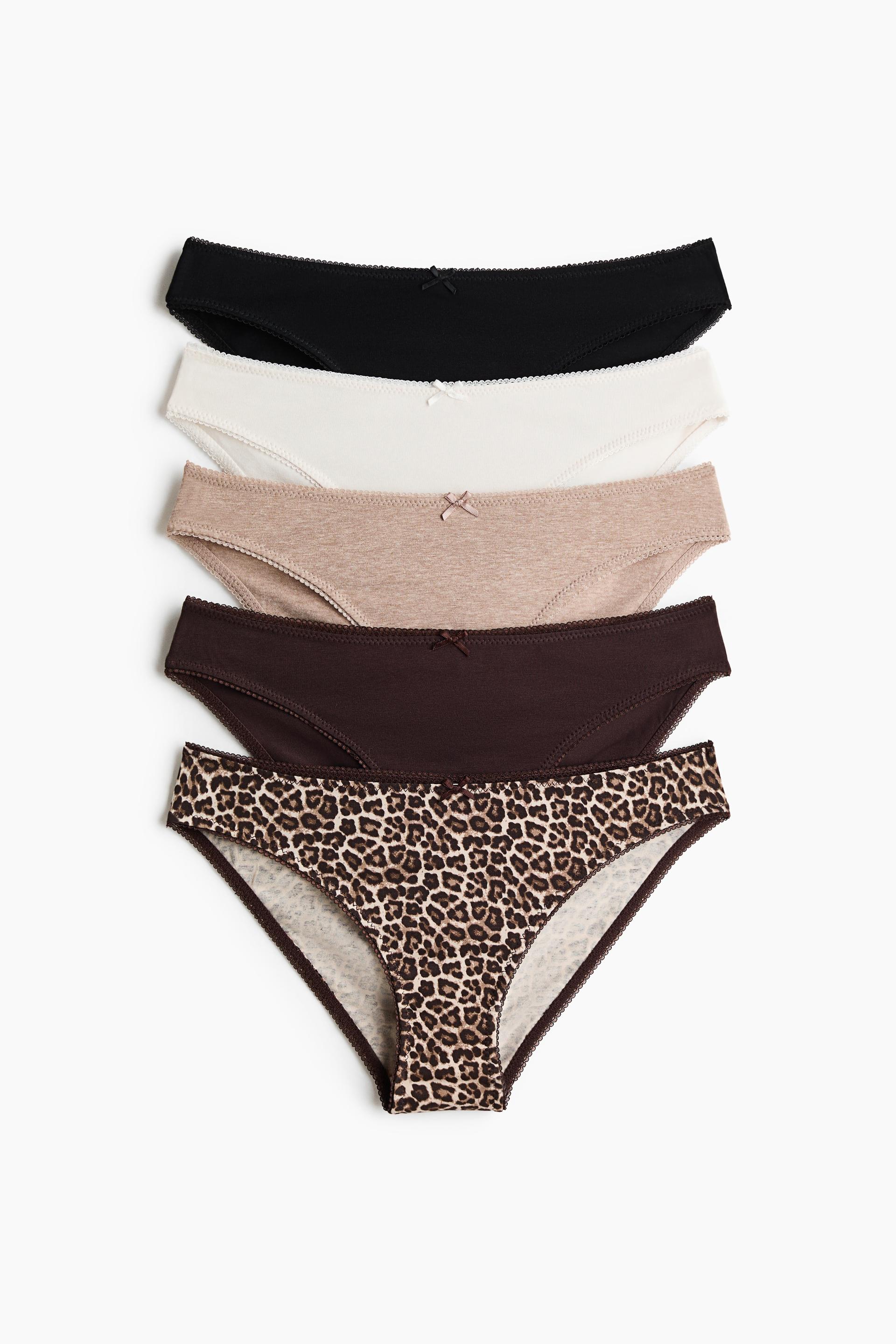 5-pack cotton bikini briefs