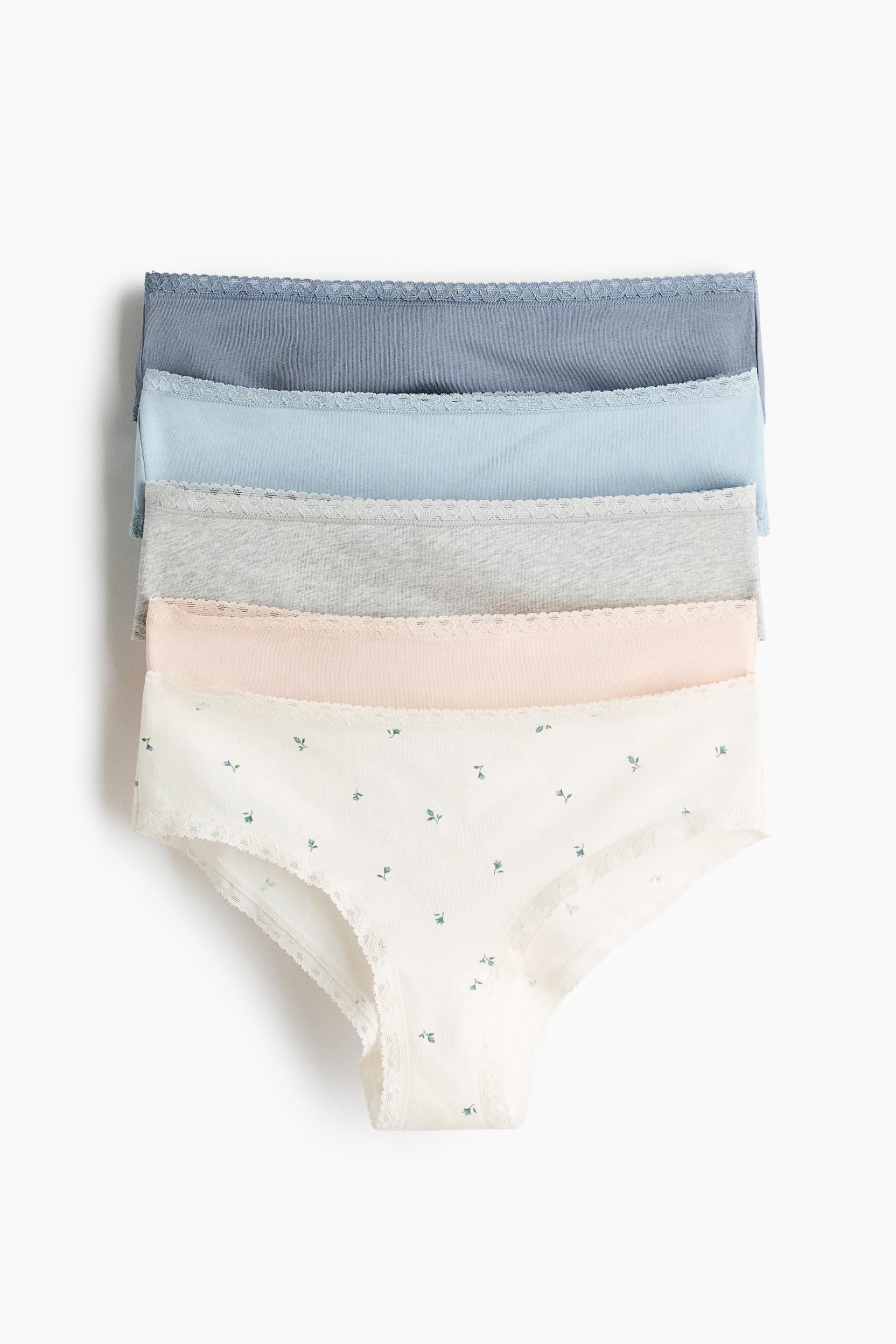 5-pack cotton hipster briefs