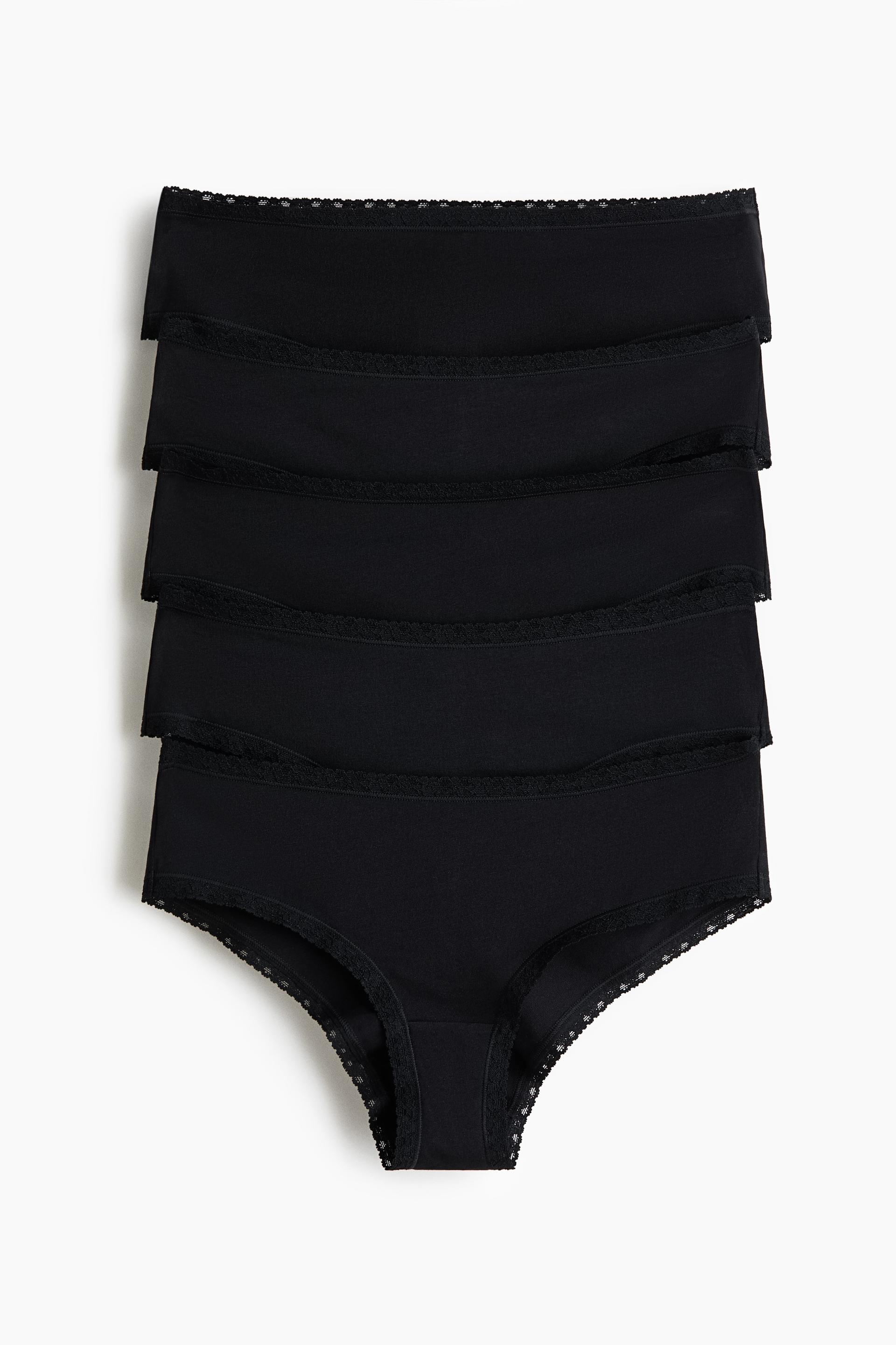5-pack cotton hipster briefs