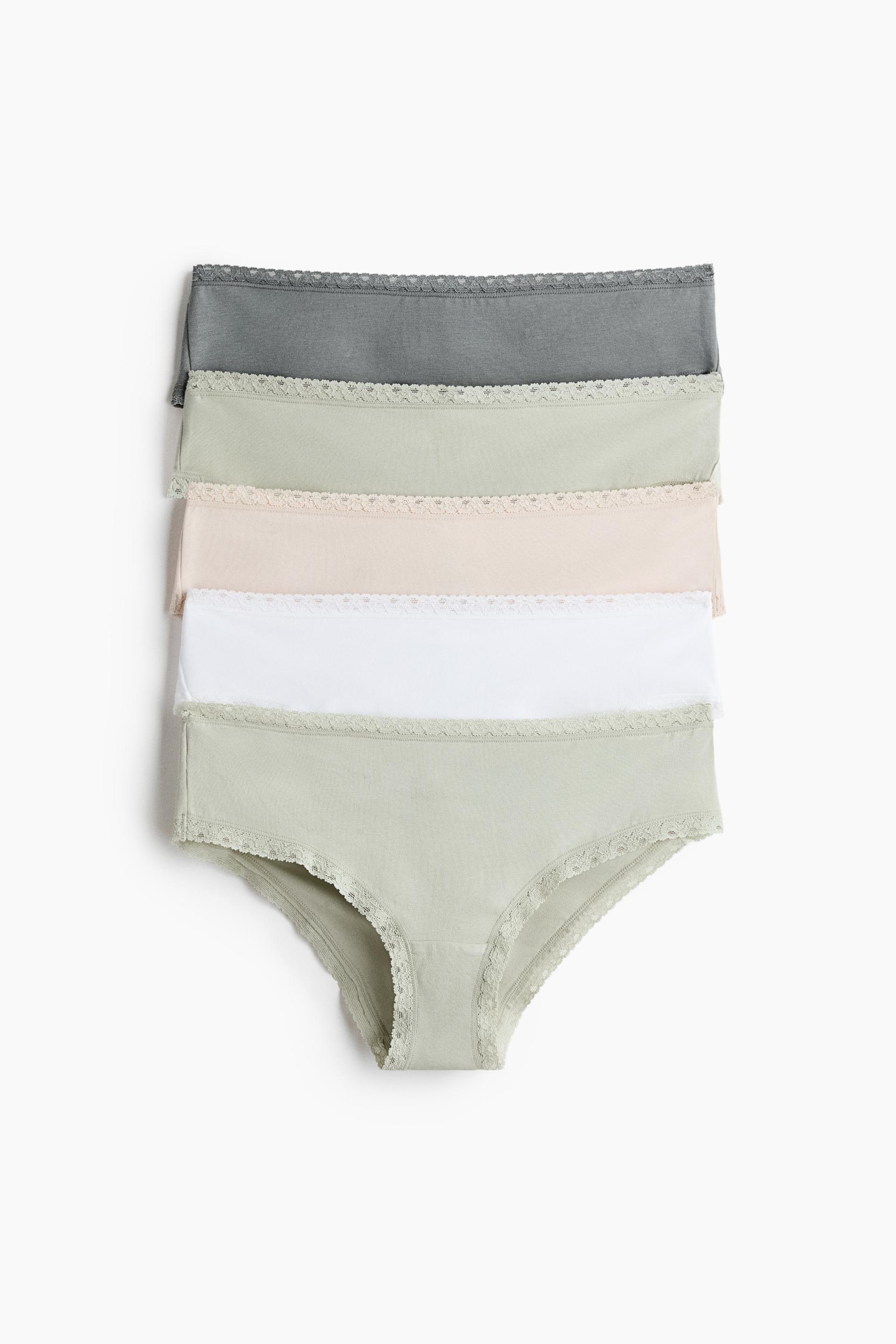 5-pack cotton hipster briefs
