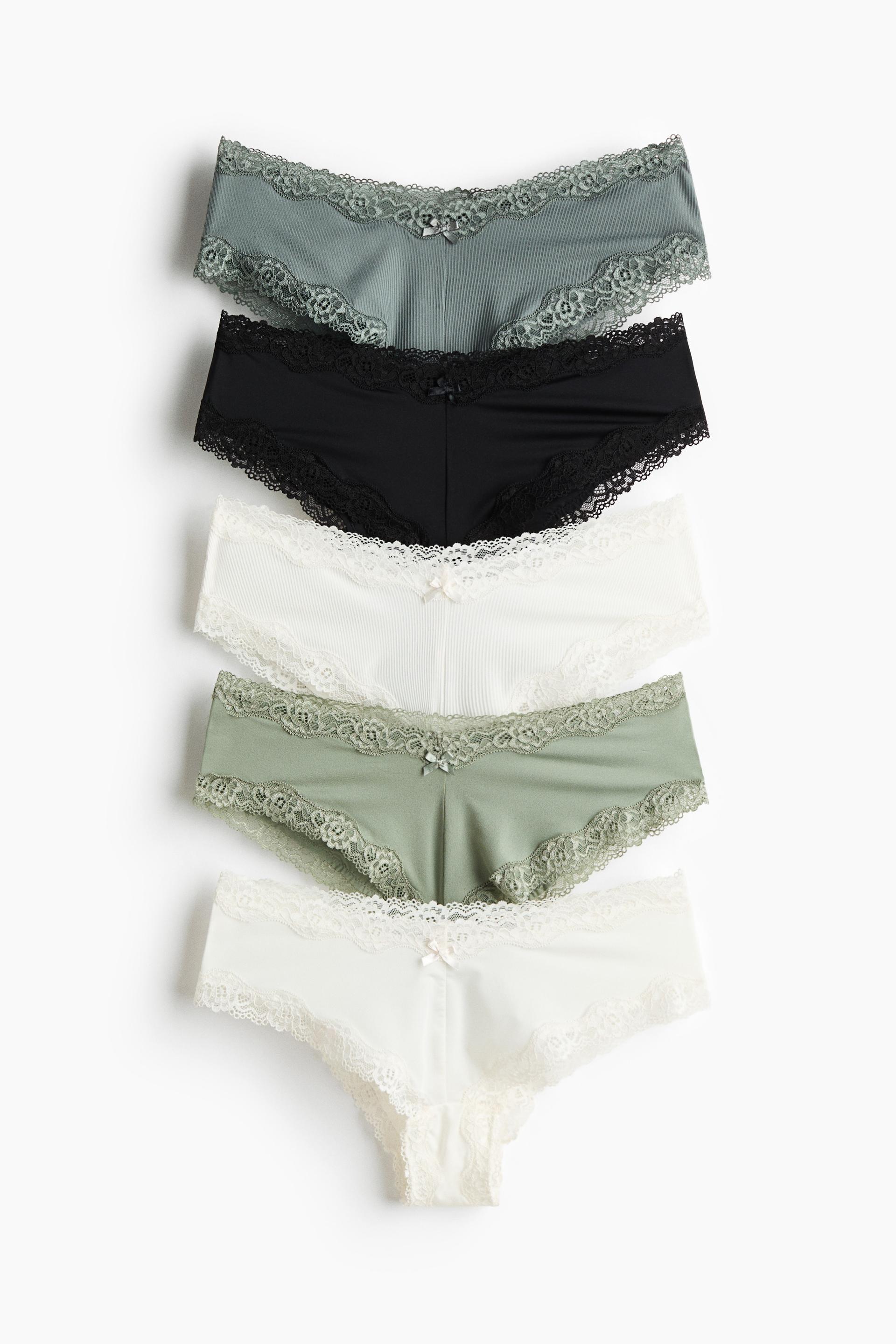 5-pack microfiber hipster briefs