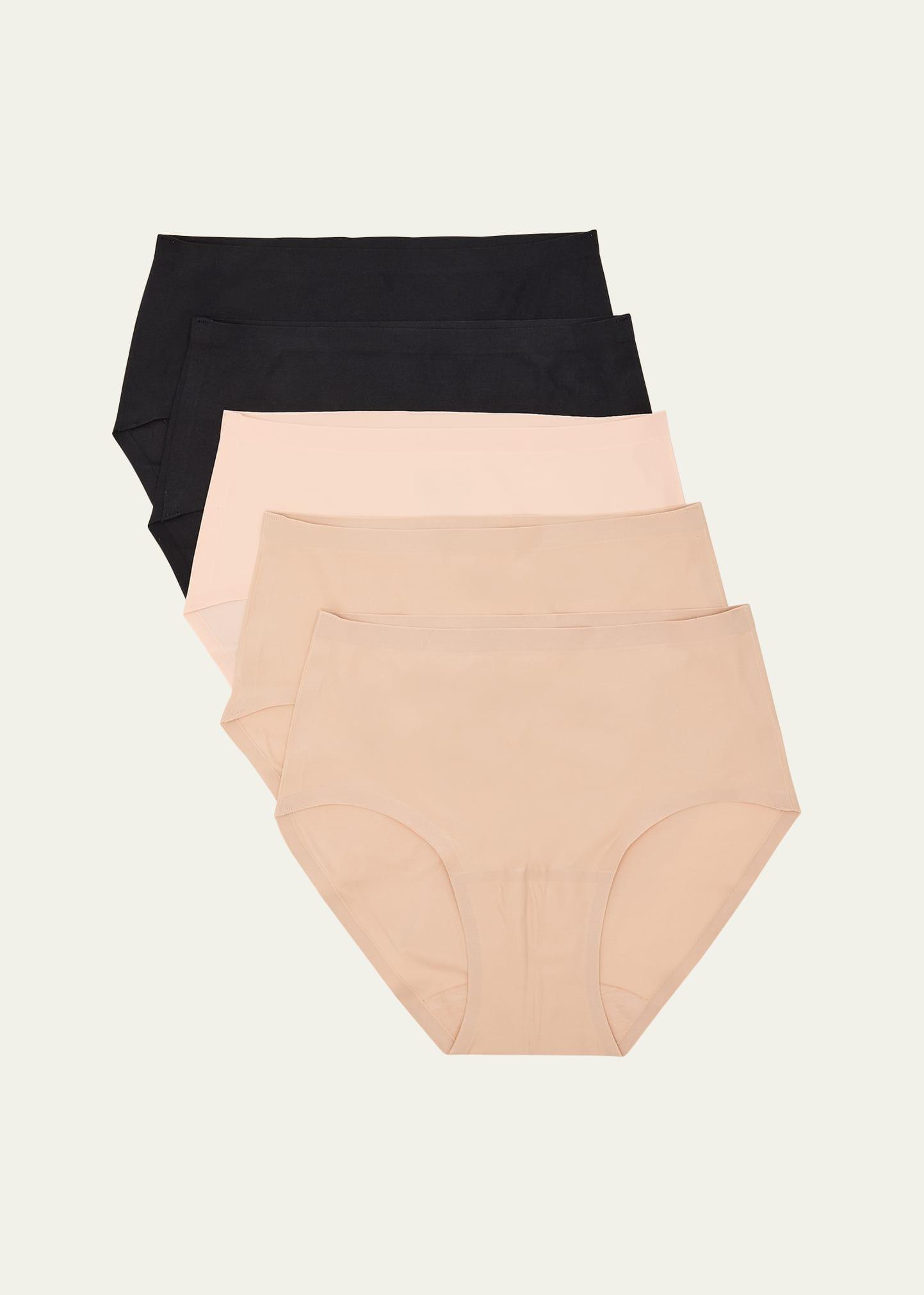 5-pack soft-stretch hipster briefs