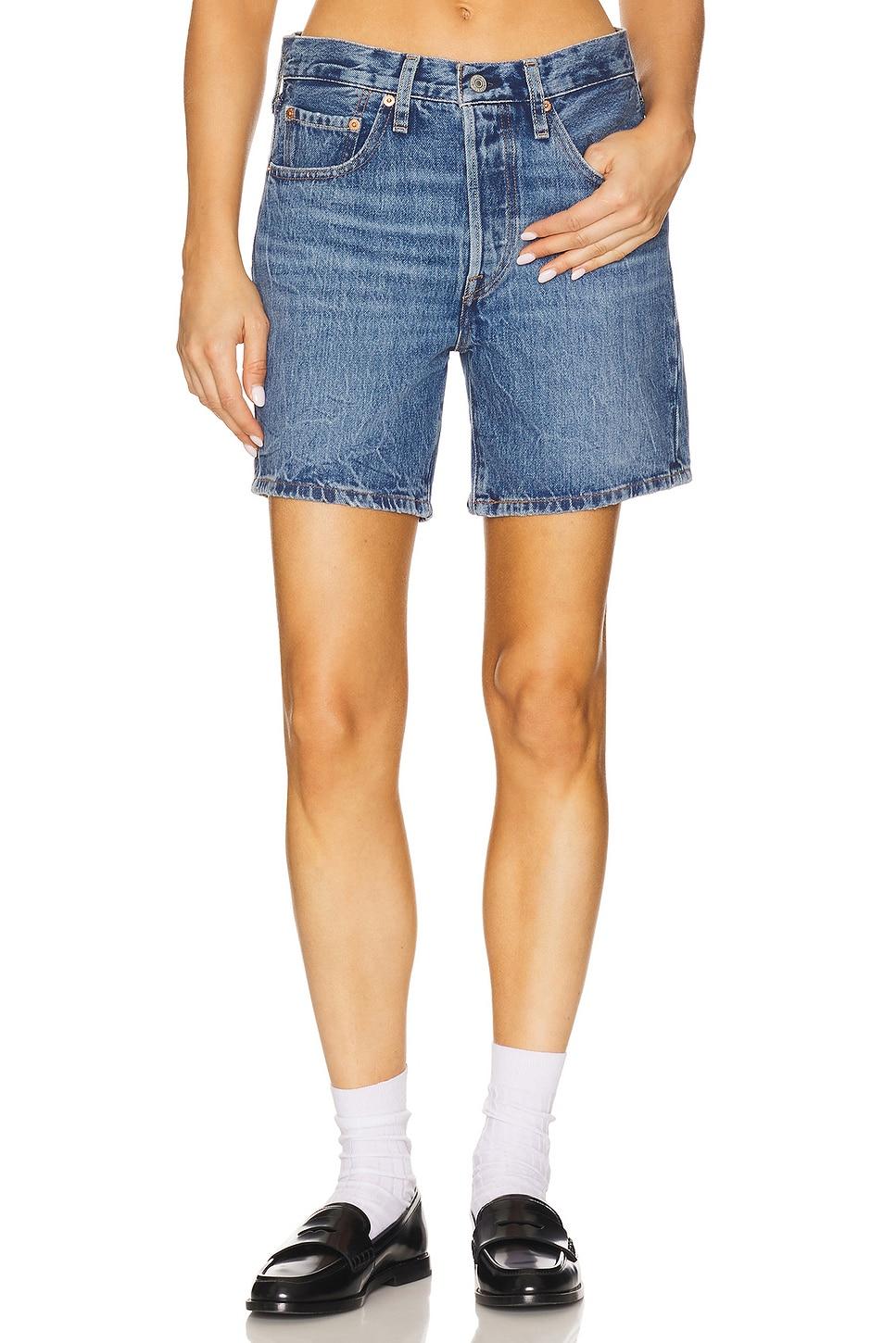 501 mid thigh short