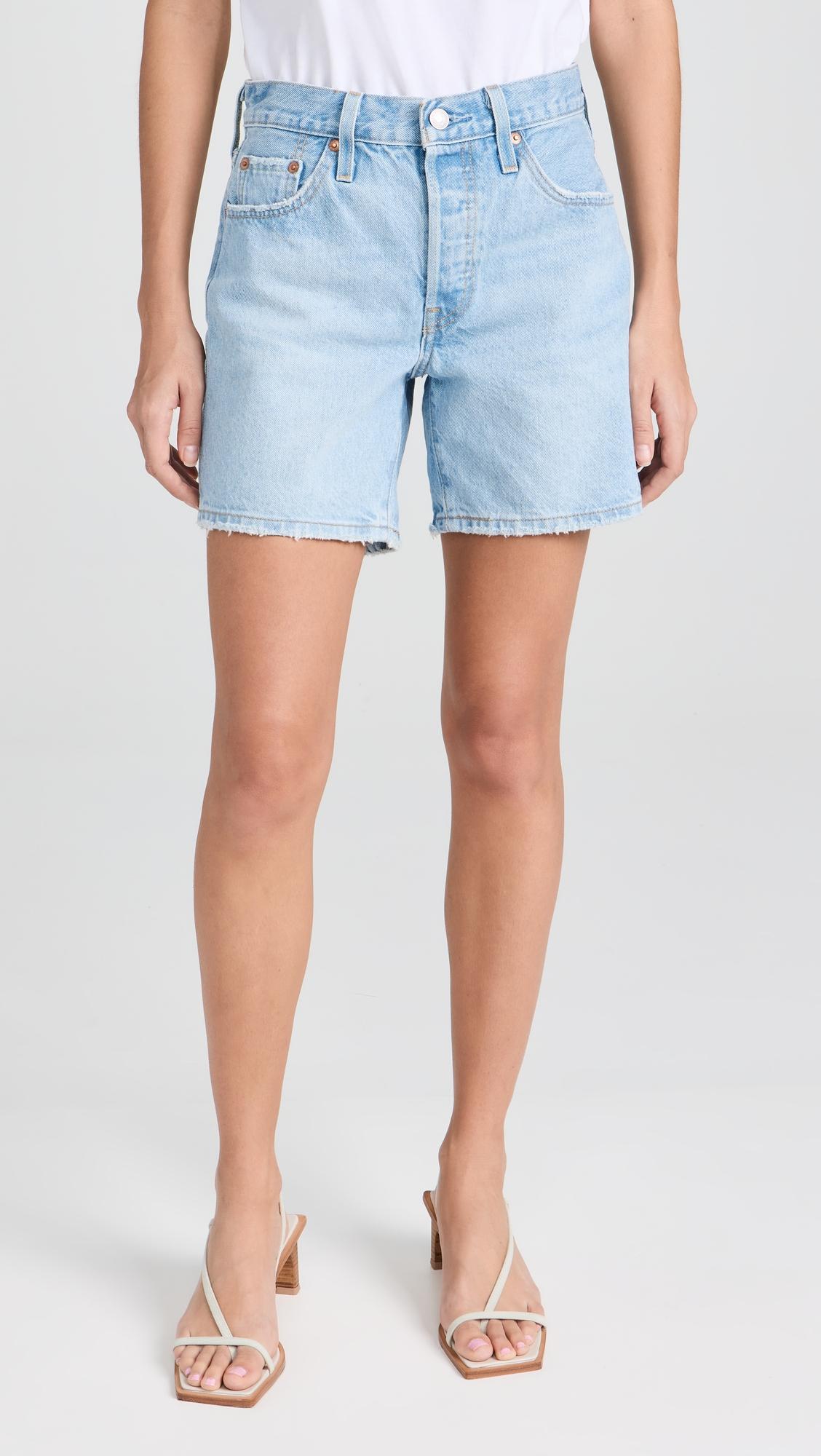 501 mid thigh shorts