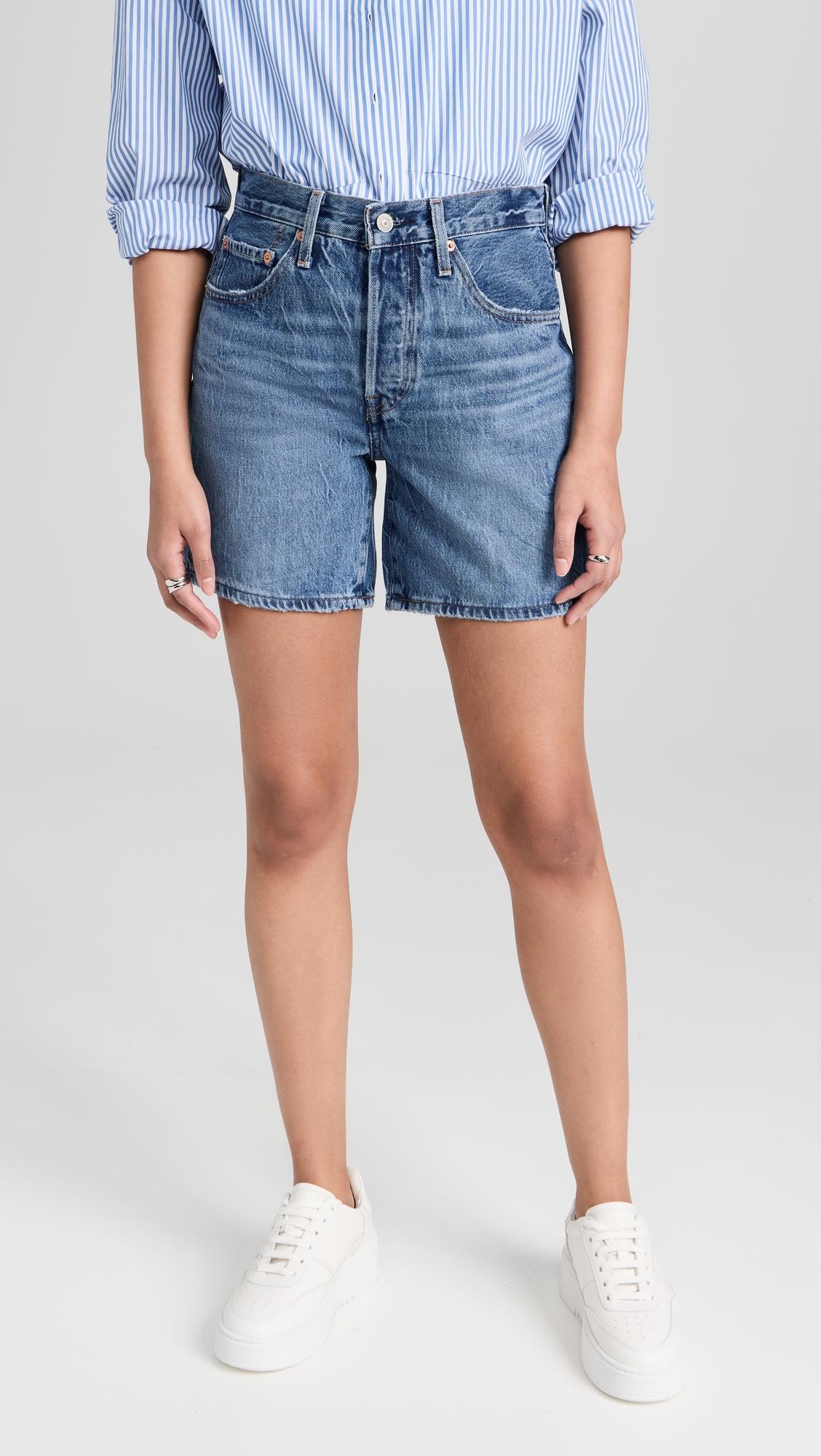 501 mid thigh shorts
