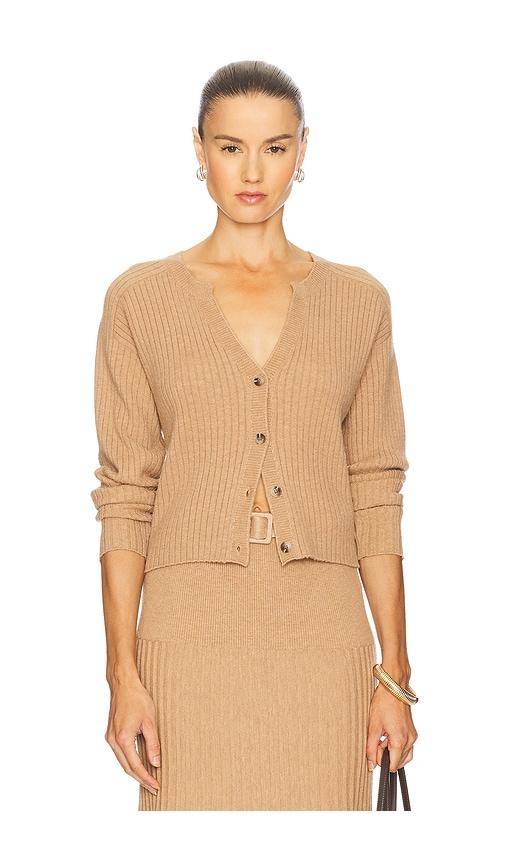 525 america lorelai cardigan in tan.