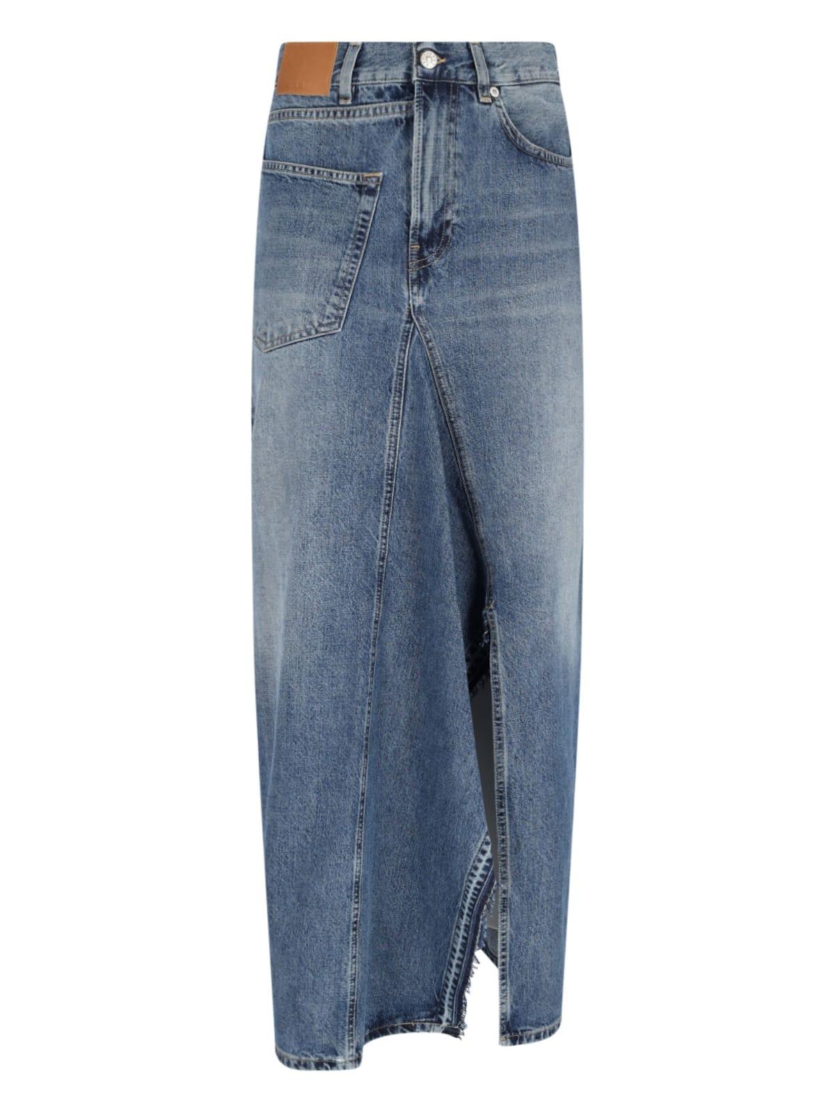 6397 deconstructed maxi skirt