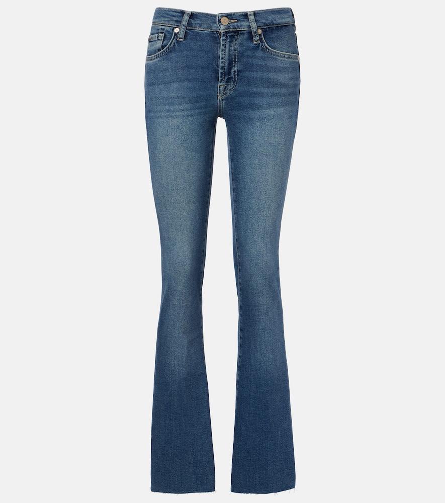 7 for all mankind bootcut tailorless bootcut jeans