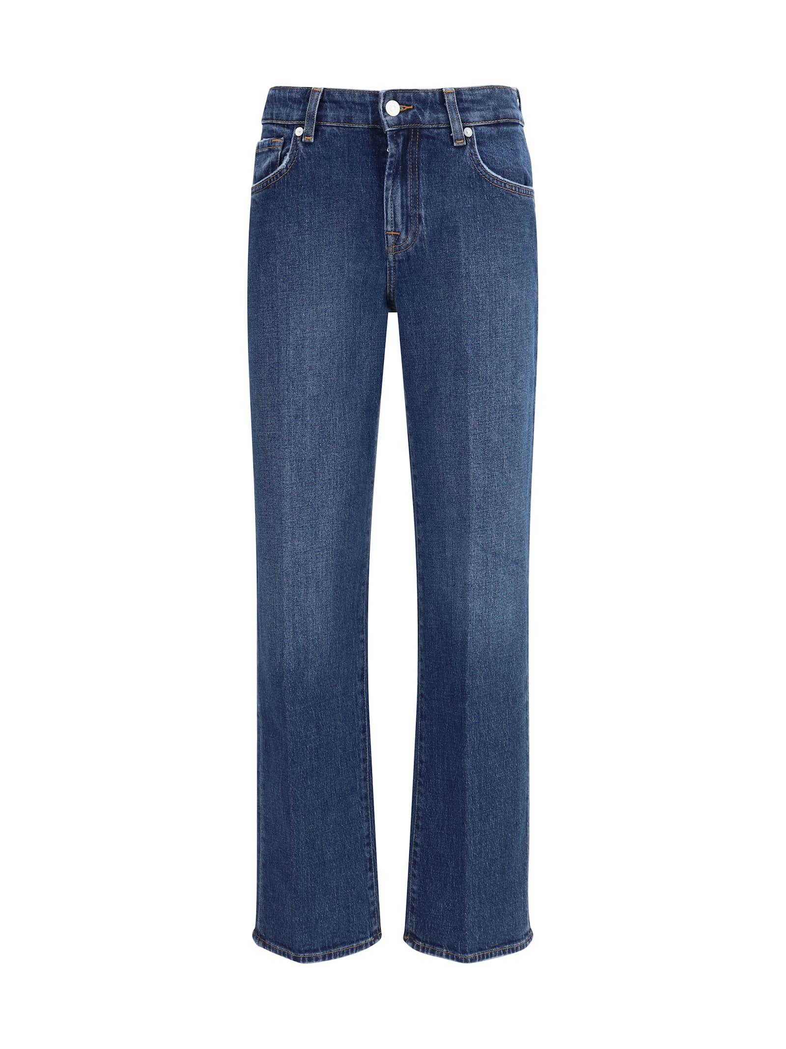7 for all mankind calie straight jeans