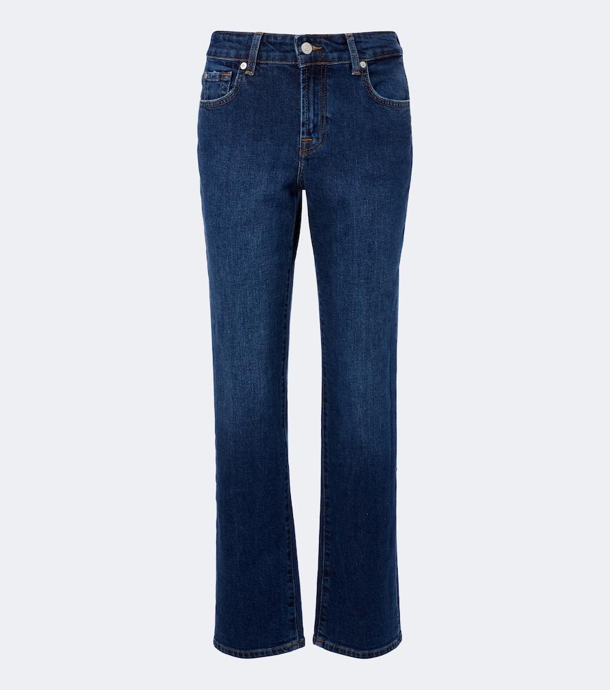 7 for all mankind calie straight jeans