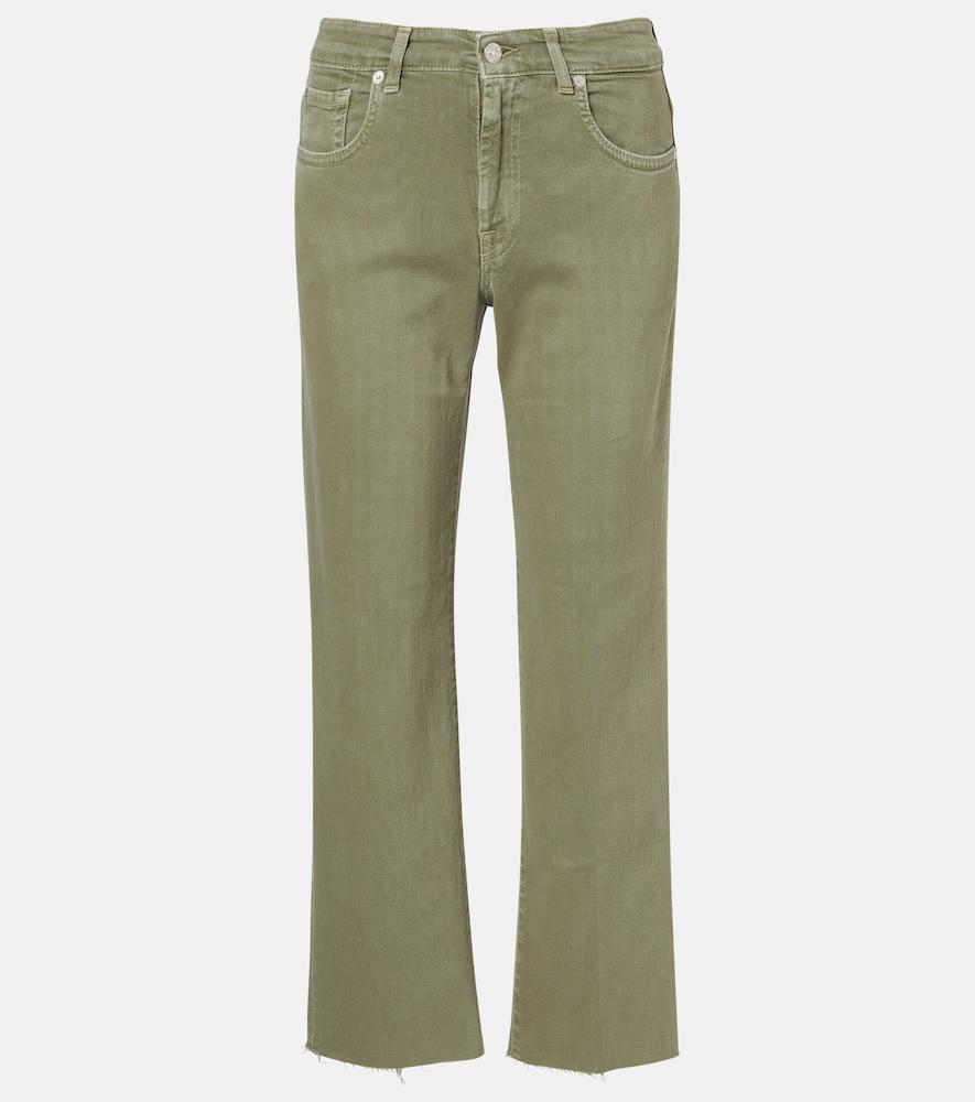 7 for all mankind calie straight jeans