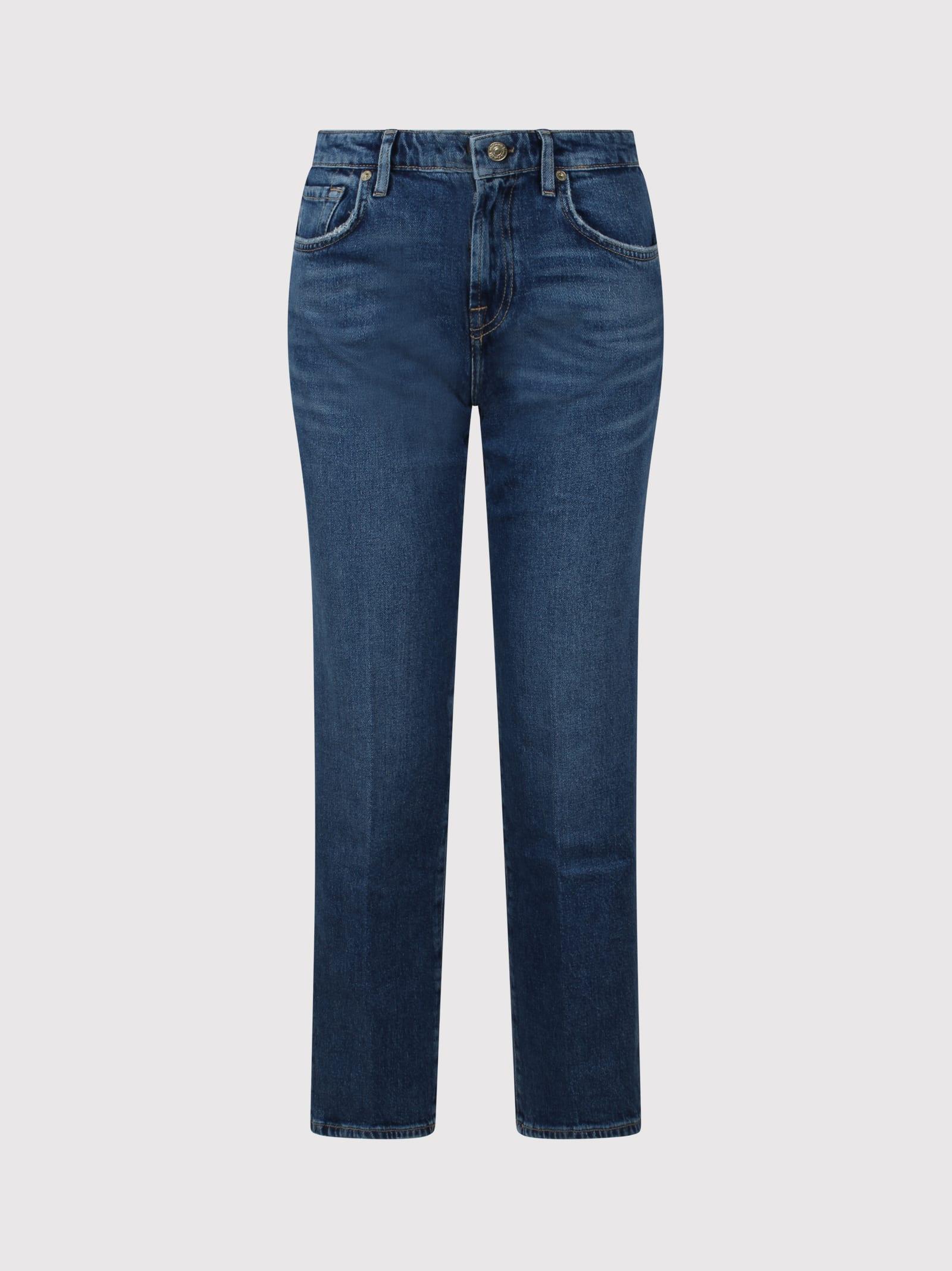7 for all mankind calie straight jeans