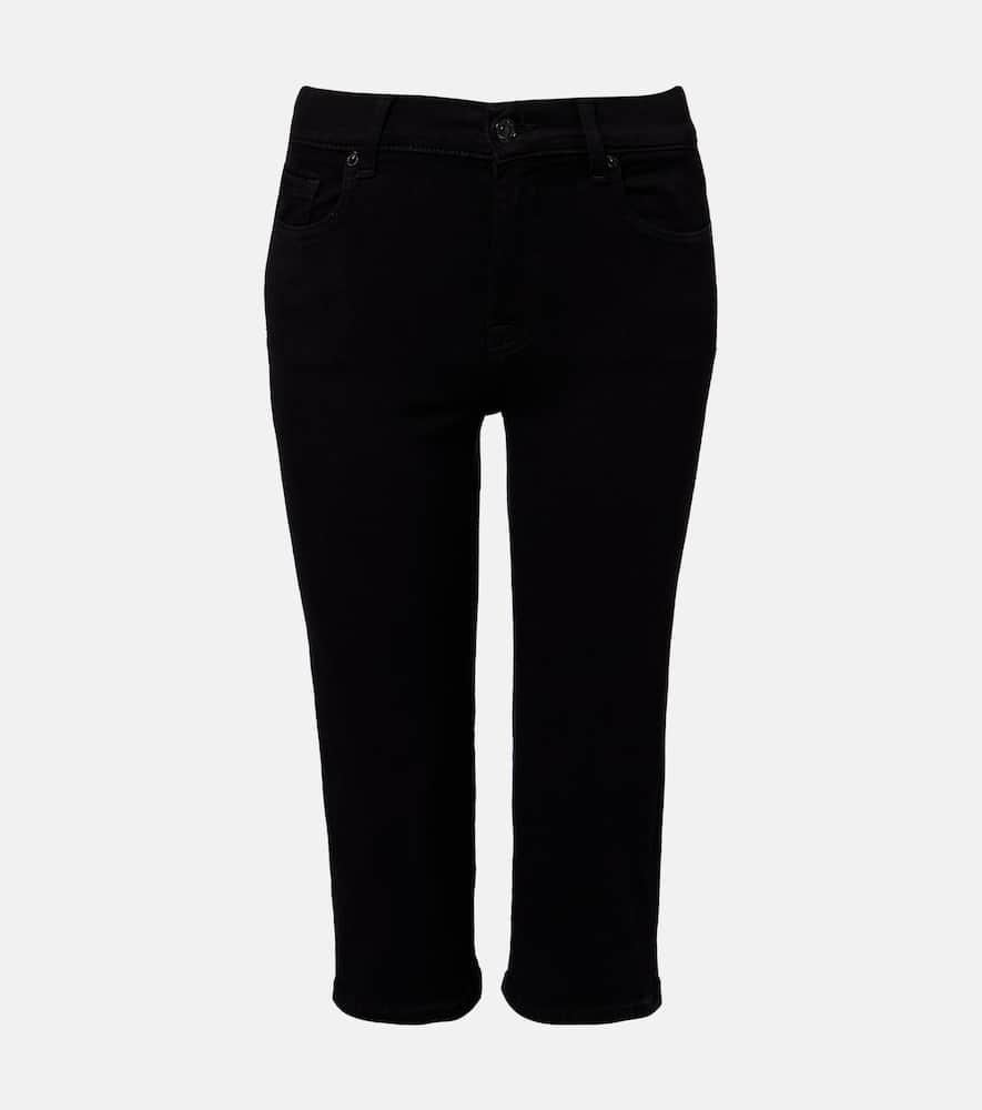 7 for all mankind capri cropped jeans