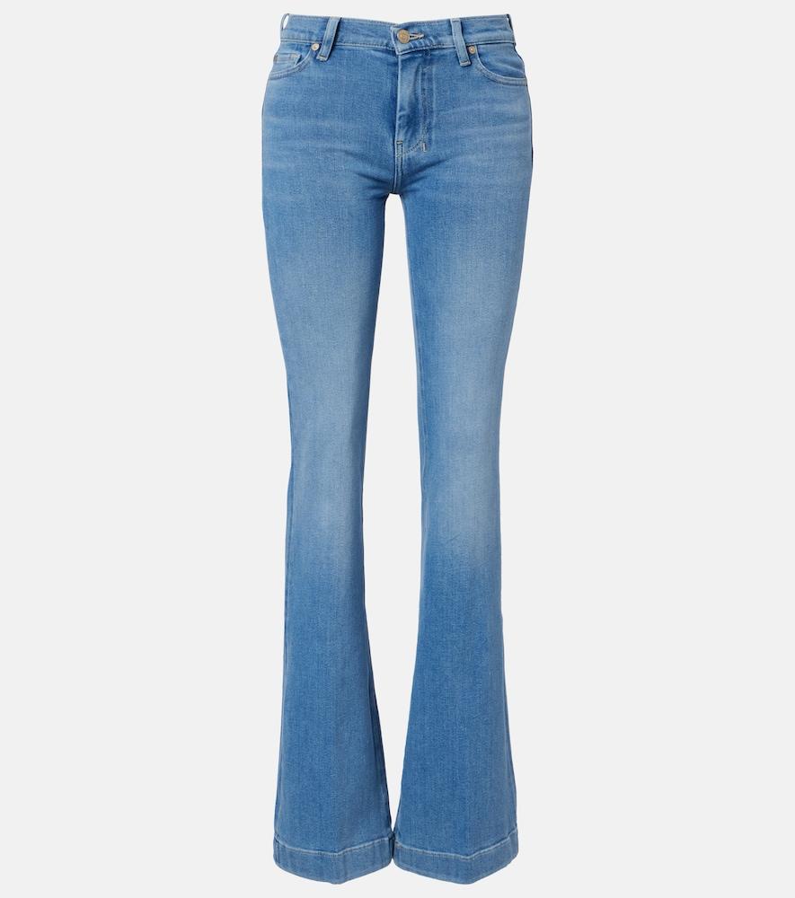 7 for all mankind dojo flared jeans