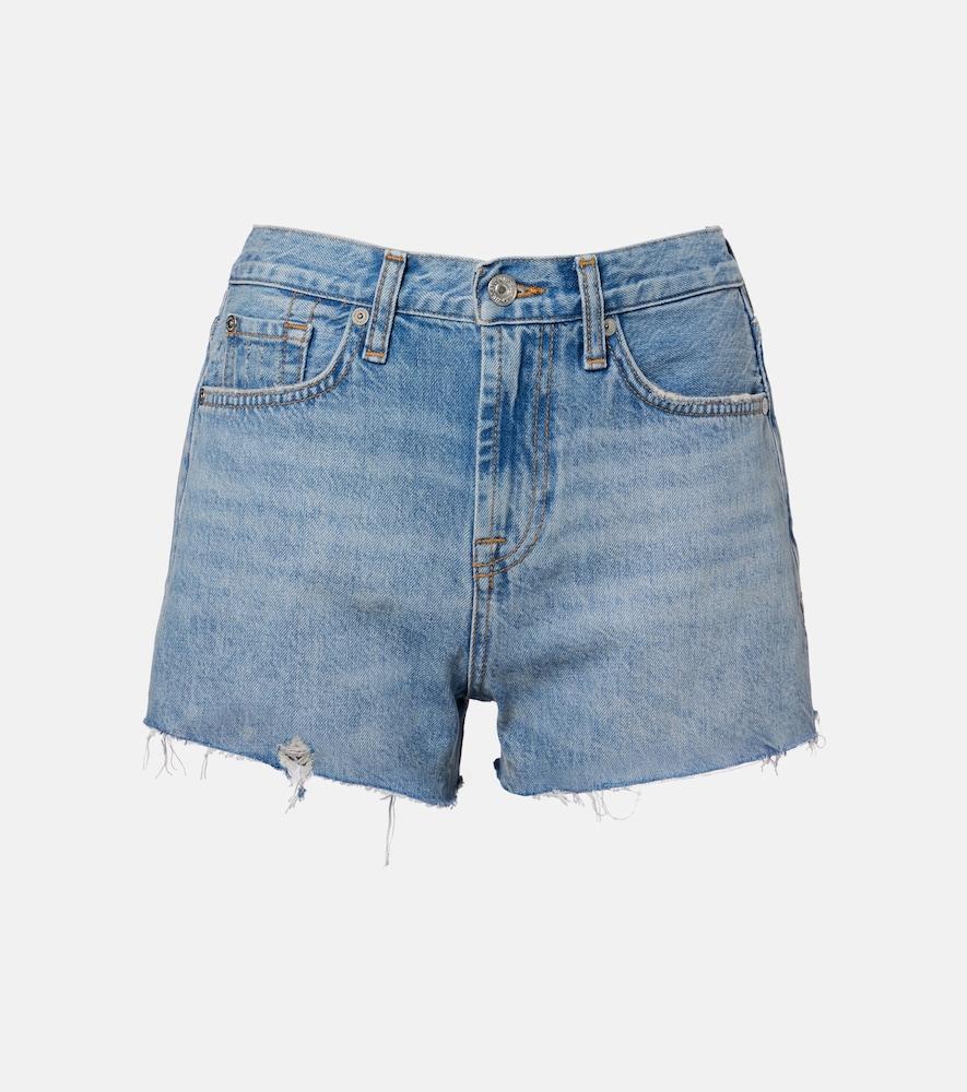 7 for all mankind june denim shorts