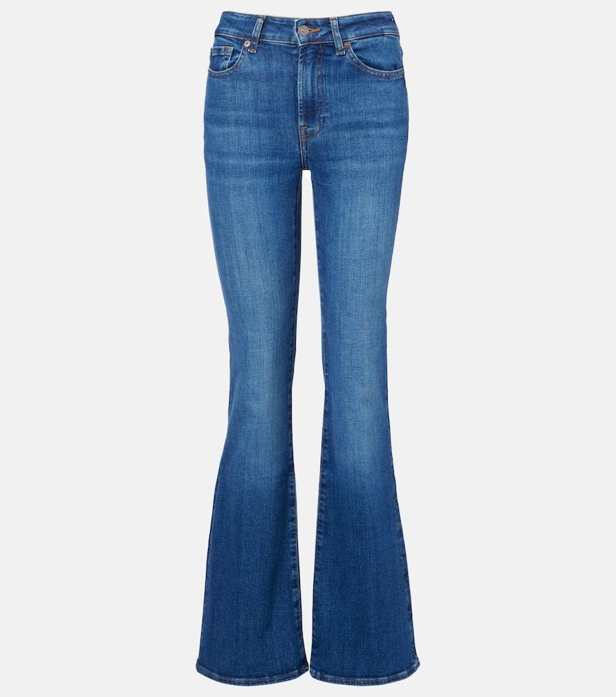 7 for all mankind leggy bootcut jeans