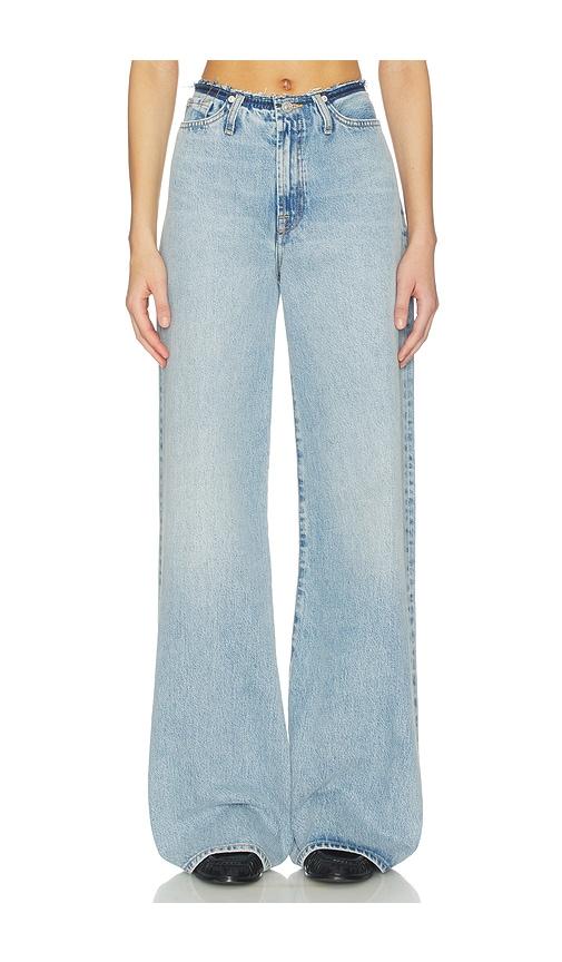 7 for all mankind lotta jeans in blue.