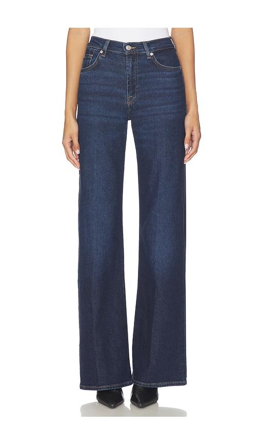 7 for all mankind lotta jeans in navy.