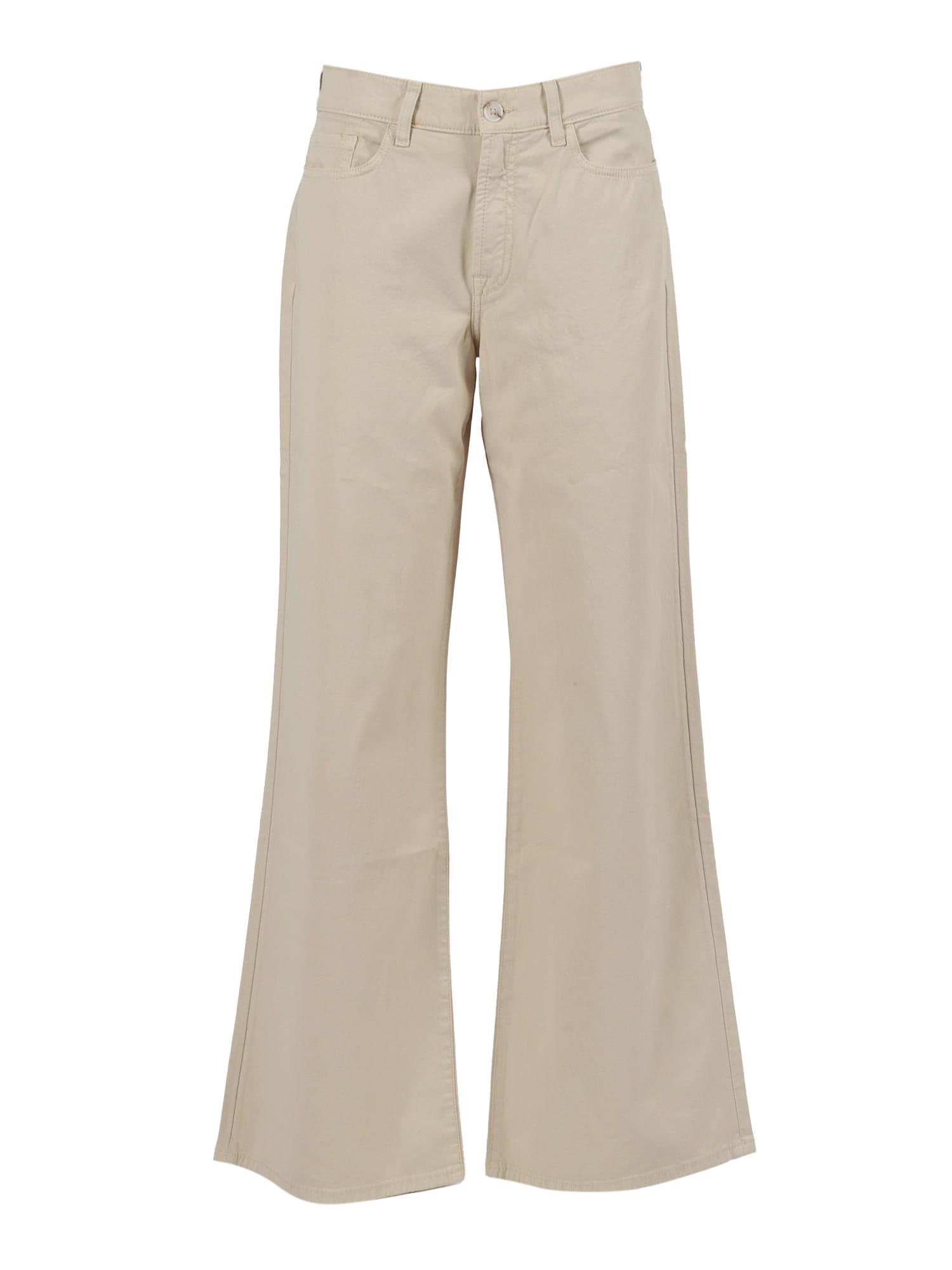 7 for all mankind lotta twill creme