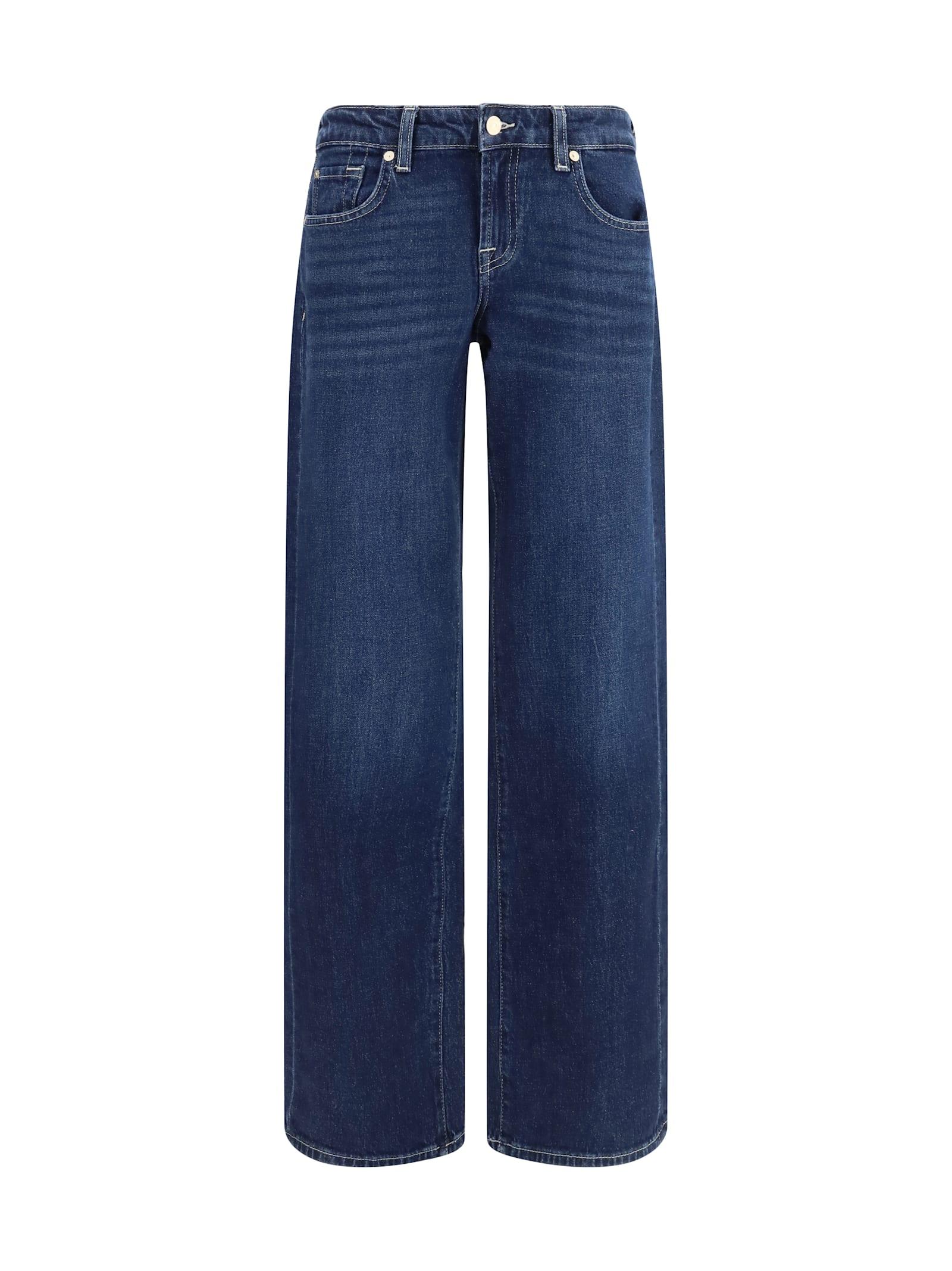 7 for all mankind low straight jeans