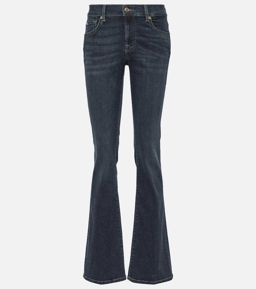 7 for all mankind midrise bootcut jeans