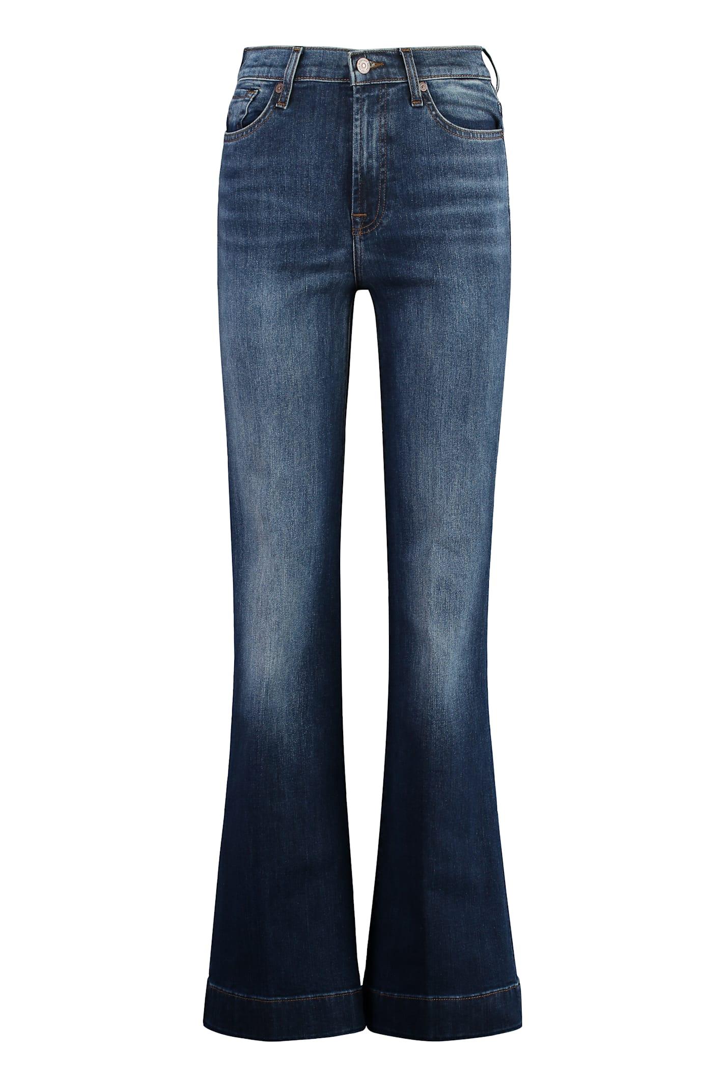 7 for all mankind modern dojo boot-cut jeans