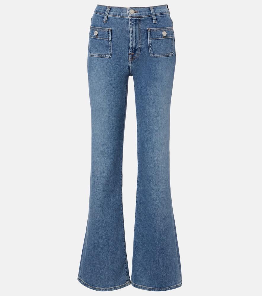 7 for all mankind modern dojo flared jeans