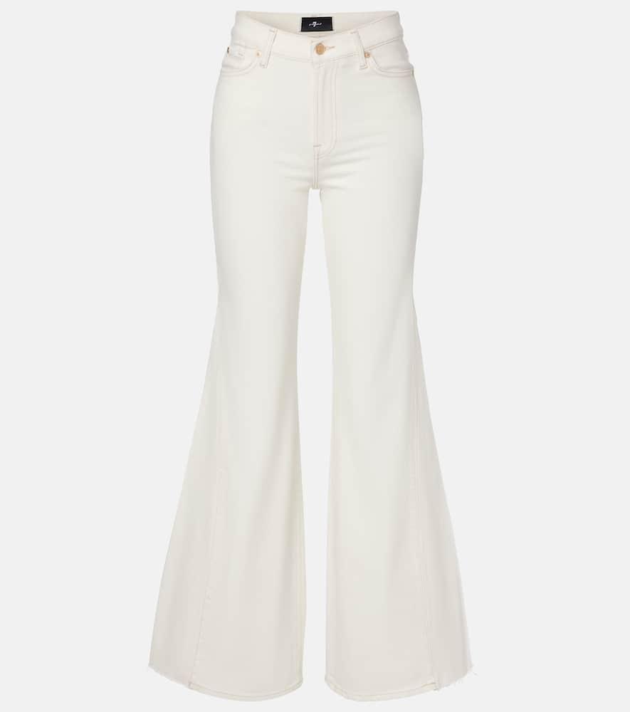 7 for all mankind panel retro flared jeans