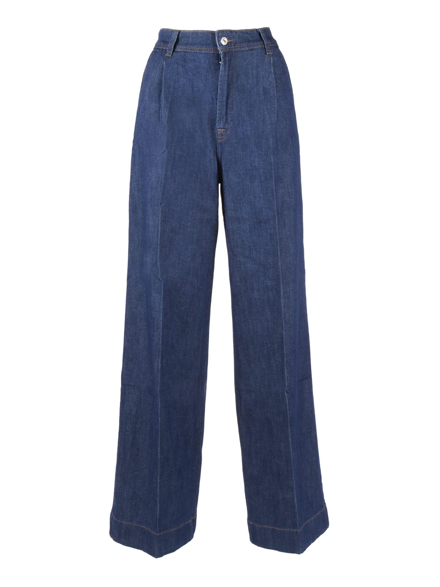 7 for all mankind pleated trouser halona