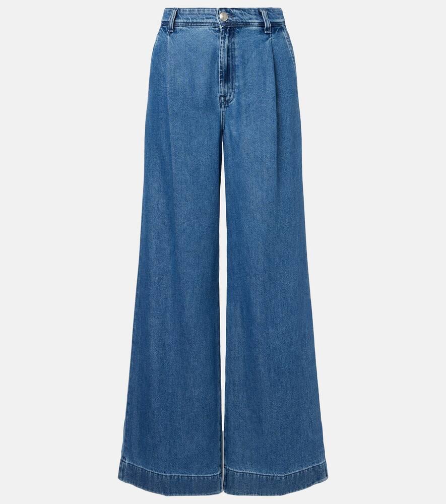7 for all mankind pleated wide