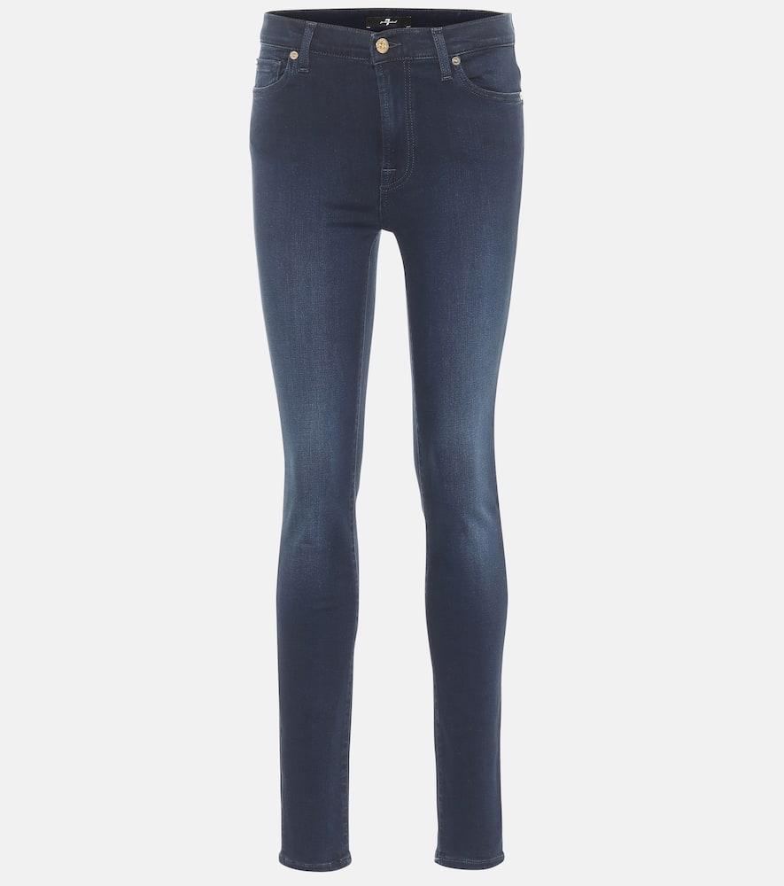 7 for all mankind slim illusion luxe high