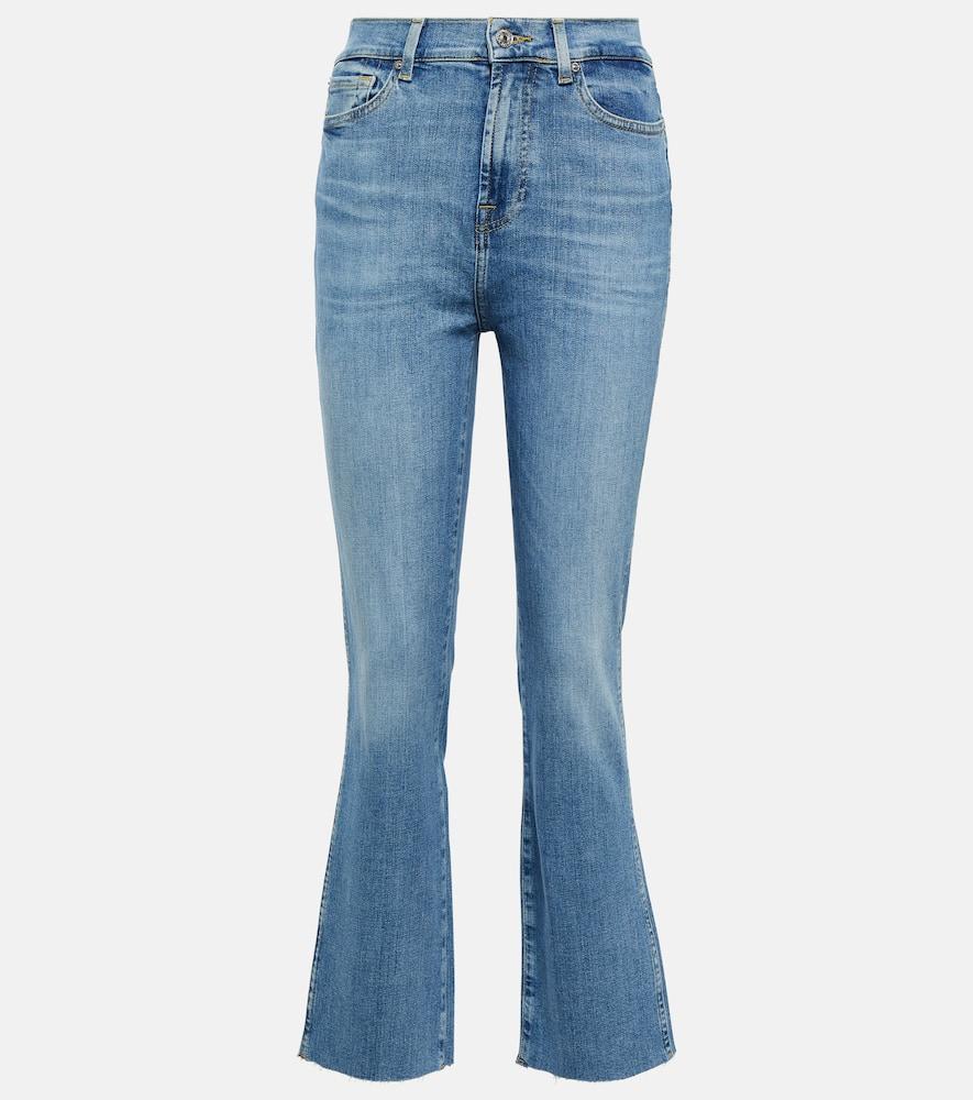 7 for all mankind slim kick high