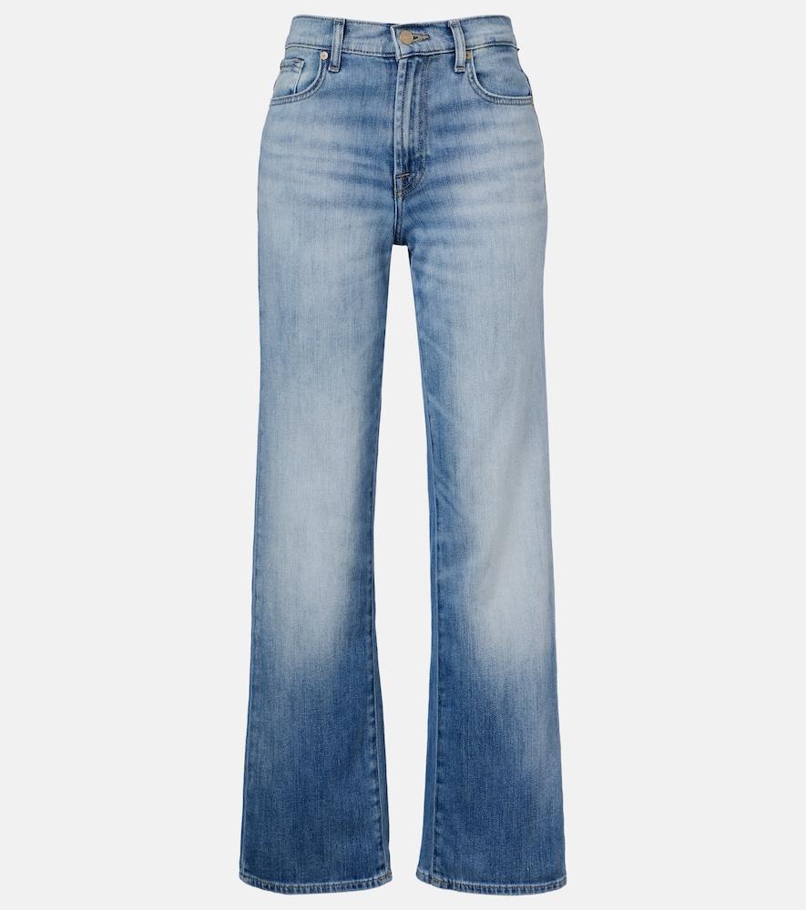7 for all mankind stovepipe straight jeans