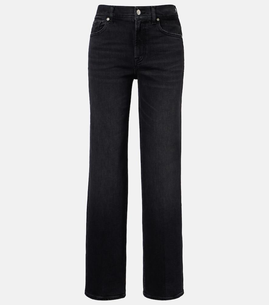 7 for all mankind stovepipe straight jeans