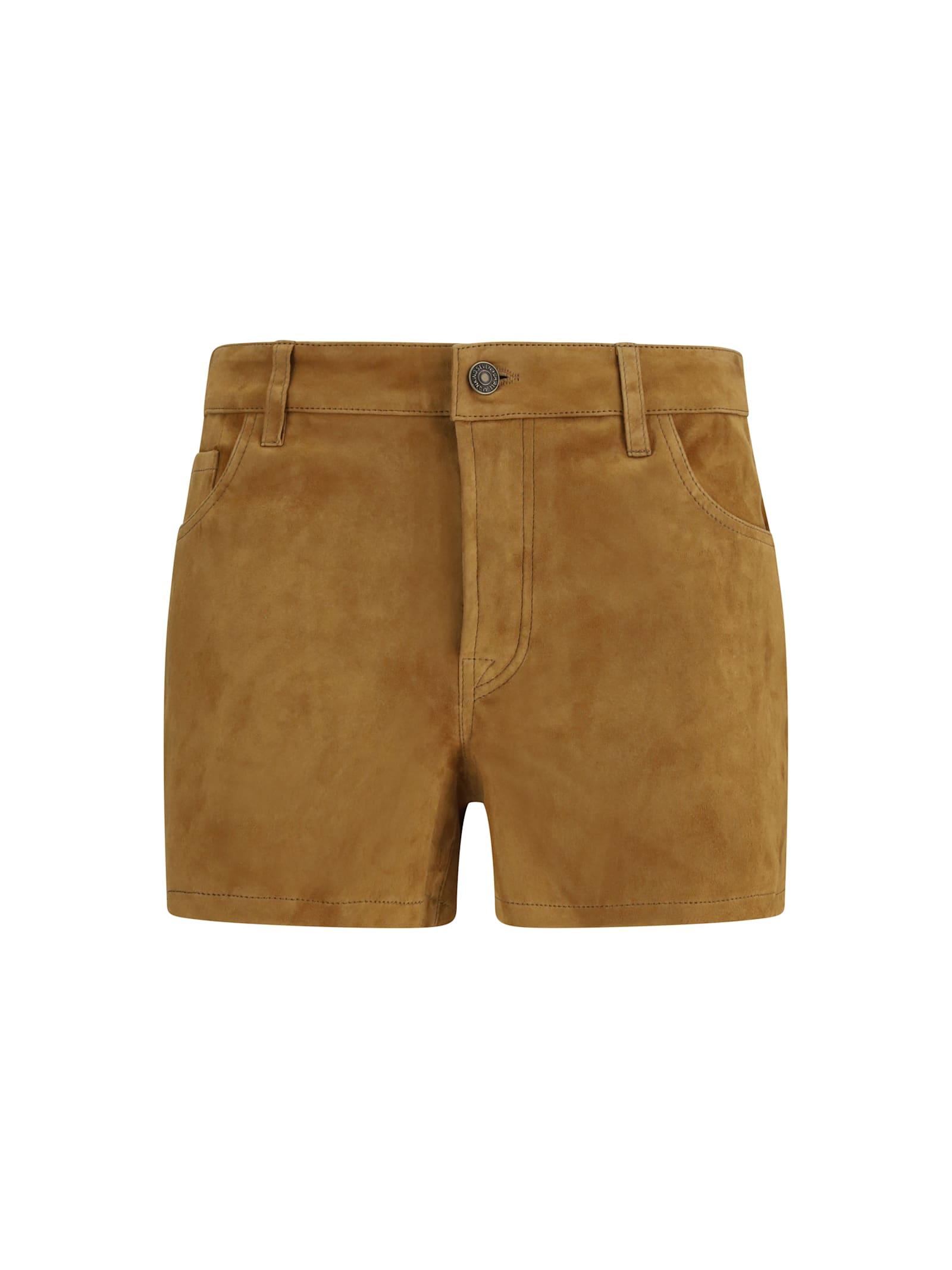 7 for all mankind suede shorts