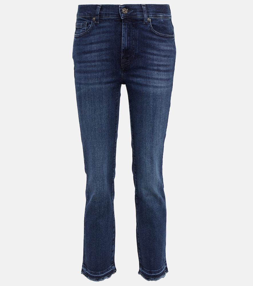 7 for all mankind the straight crop high