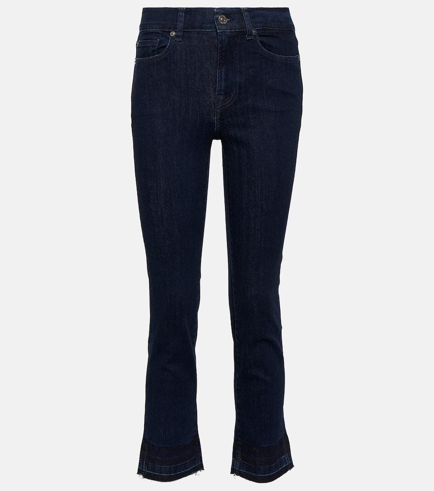 7 for all mankind the straight crop mid