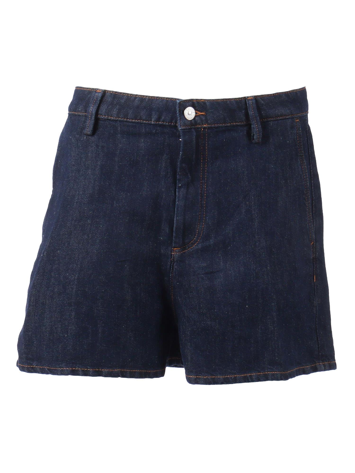 7 for all mankind trouser shorts blossom