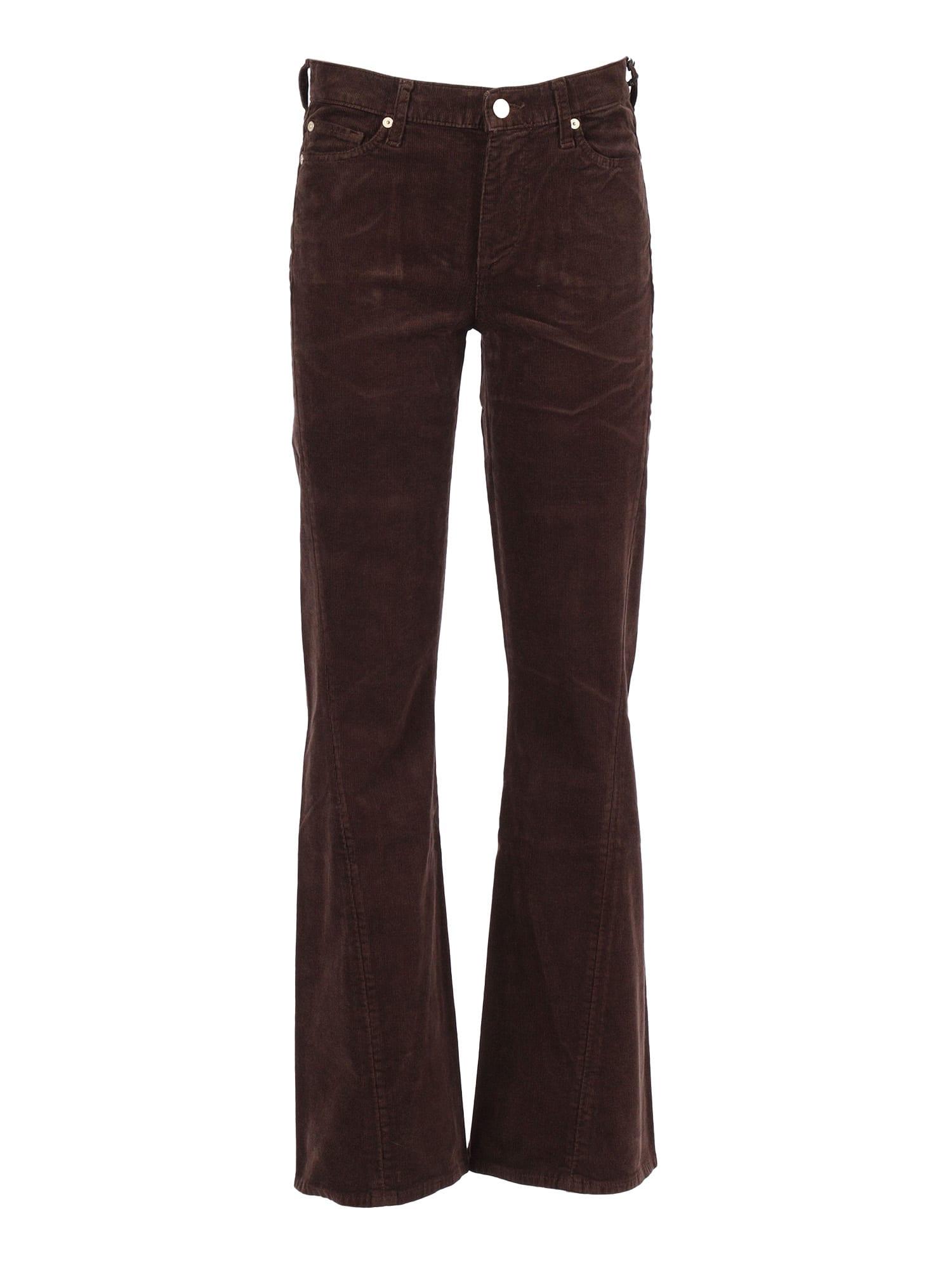 7 for all mankind twisted dojo tailorless corduroy coffee bean