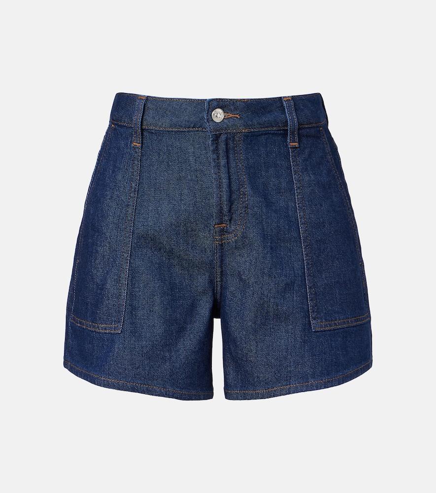 7 for all mankind utility shorts