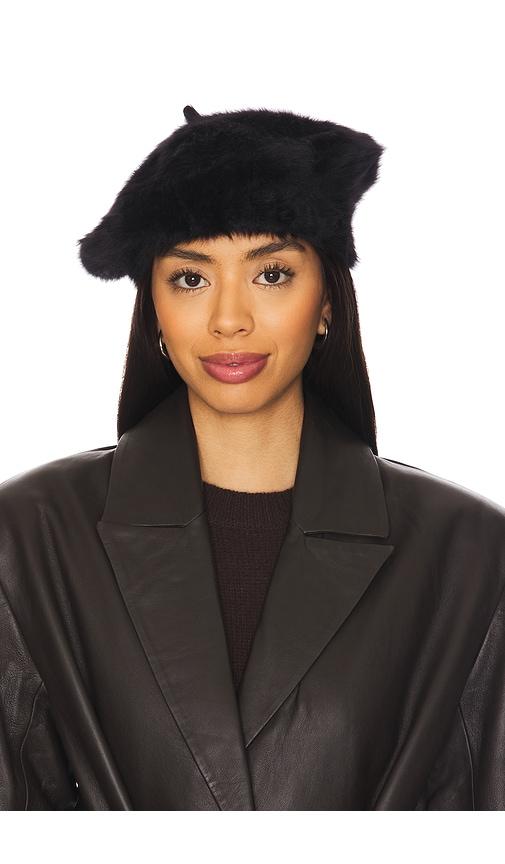 8 other reasons beret in black.