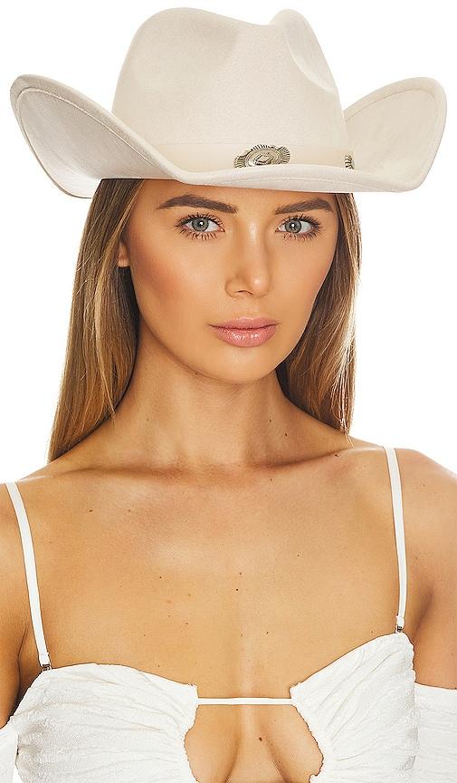8 other reasons cowboy hat in ivory.