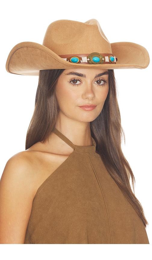 8 other reasons cowboy hat in tan.