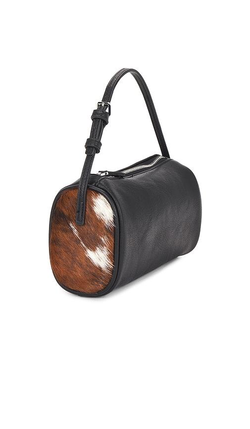 8 other reasons dixie mini barrel bag in black.