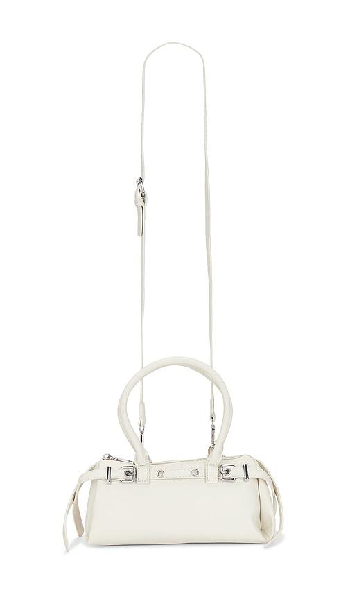 8 other reasons faux nappa shoulder bag in ivory.