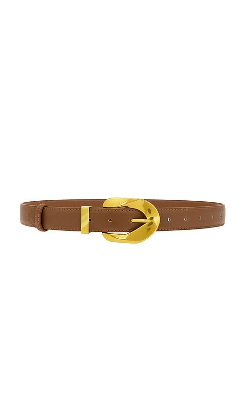 8 other reasons genuine leather belt in tan.