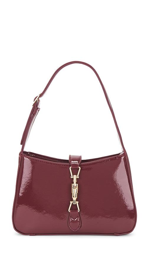 8 other reasons justine shoulder bag in burgundy.